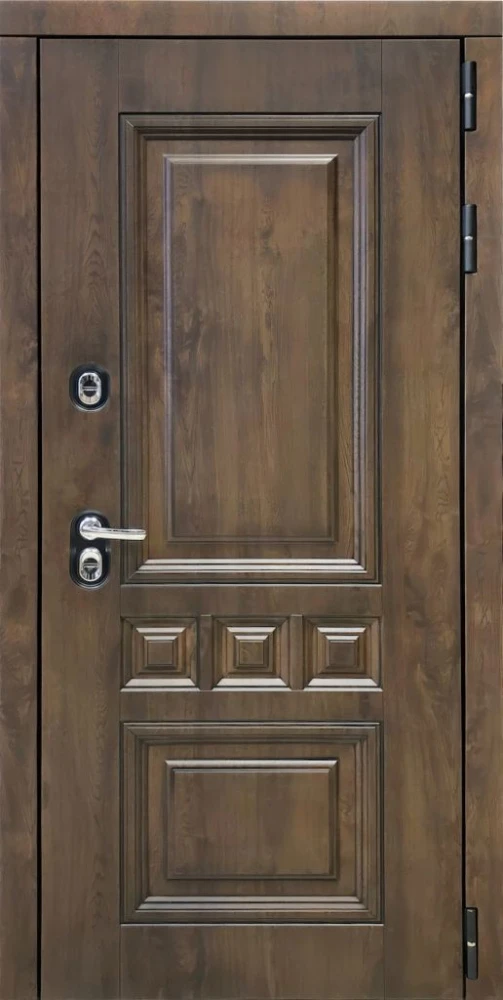 Входная дверь ДвериПРО Аура ФЛ-256 (10мм, Бетон снежный) DPRO227586 внешняя сторона